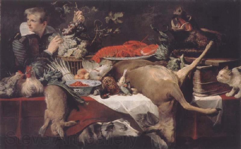 Frans Snyders Kuchenstuck Norge oil painting art